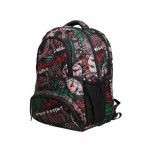 Aqsa ASB47 Designer School Bag (Black Print)